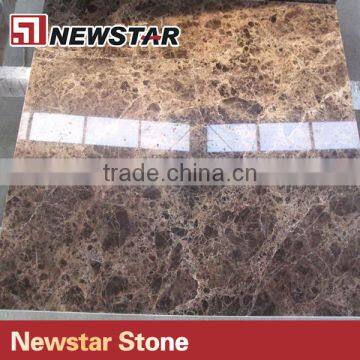 Dark Emperador Marble Vanity Top Lowes Bathroom Countertops photo-6