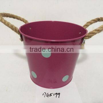 Wholesale Bulk Home Garden Decorative Indoor Rope Hanging Rectangular Flowerpot Planters photo-4
