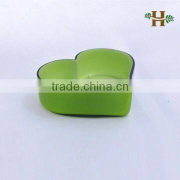 Heart-shaped Glass Fruit Bowl,colored Glass Vases