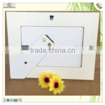 Leg White Painted Colorful Vintage Wooden Photo Frame photo-3