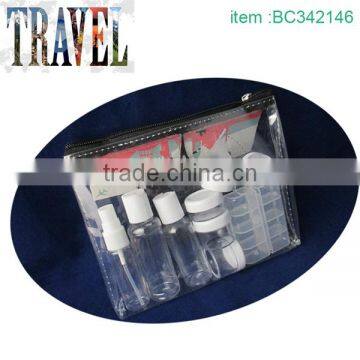 Cheap promotional plastic toiletry travel kits