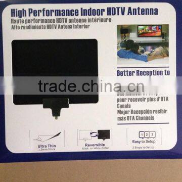 Flat Paper Thin DIGITAL DVB-T2 TV ANTENNA Indoor TV Antenna For USA Market