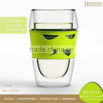 Free Design High Quality Hot Sale Elegant Coffee Glass Mug photo-5