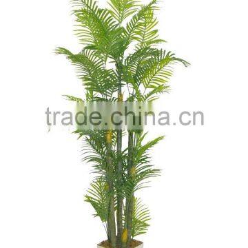 SJ12001159 Garden Ornamental Plastic Palm Tree With Steel Stand photo-2