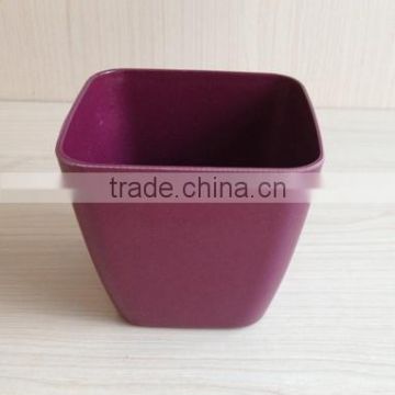 plant fiber bamboo flower pot Biodegradable Eco friendly