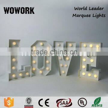 Wedding Decoration Led Illuminated Light up Love Letters photo-6