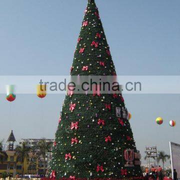 Home and Outdoor Garden Edging Decoration 2m to 16m or 6.5ft to 53ft Height Artificial Large 3D LED Christmas Tree photo-5