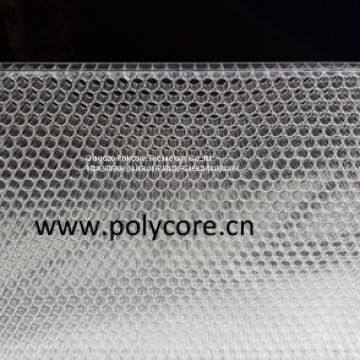 Translucent Waterproof Light Weight Stiffness Strength PC Honeycomb Core photo-5