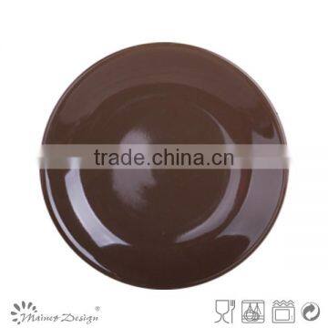 Round Ceramic Plate for Dinner Bulk Salad Plates photo-3