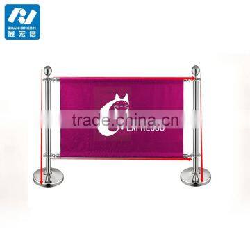 Stainless Steel Cafe Barrier Stand Manufacturer Supply for Sidewalk photo-2