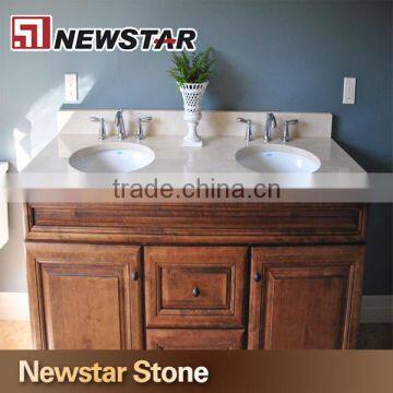 Newstar Crema Marfil Meter Price of Marble Design Beige Vanity Top photo-4