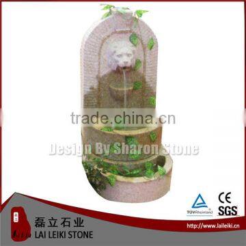 Highly impact resistant distinctive color water fountain materials