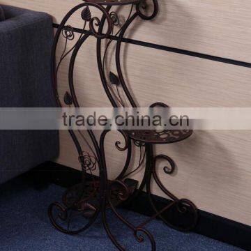 BISINI Luxury Flower Pot Cast Iron Flower Decoration(BG11-M041) photo-3