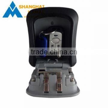 4 Digit Combination Key Safe Security Storage Box Lock Case Wall Mount Organizer photo-3