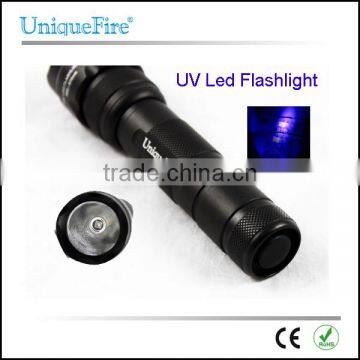 WF-502B 365nm UV Blacklight Flashlight Urine/Metal/Gas detector