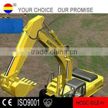 excavator simulator with CE