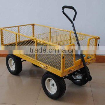 garden flower pot carry four wheel carts