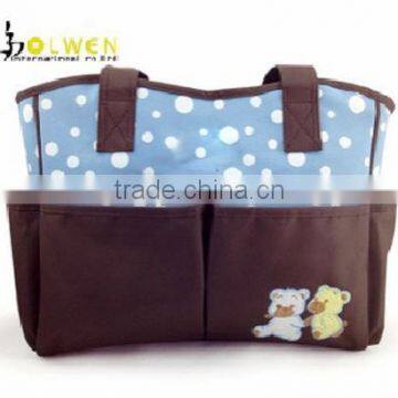 High-capacity and Multifunction Diaper Bag With Microfiber photo-2