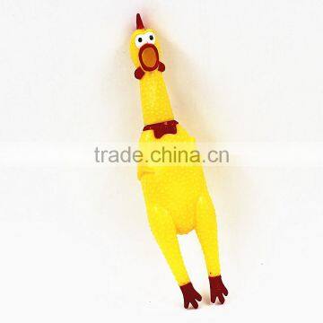 17 32 40 44CM Squeeze Shrilling Screaming Chicken Dog Pet Toy photo-3