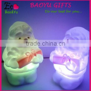 Colorful LED christmas light LED Santa light gifts Nightlight wholesale