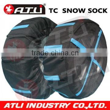 Hot selling quick mounting polyester fibre TC auto snow sock