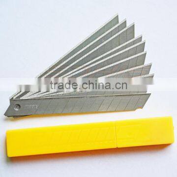 CN011 9mm snap off stainless steel cutting knife blade