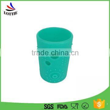 Heat-resistant Silicone Coffee Cup Sleeve Food Grade Silicone Bottle Sleeve /silicone Cup Sleeve photo-3