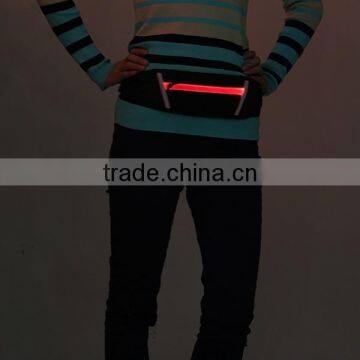 2015 souvenir items bulk led sport running waist pack for running