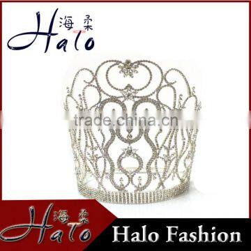 H172-124 Graduation Dancing Shows Crystal Crown and Tiaras In Halo