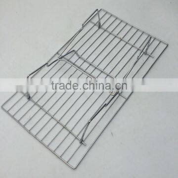 Rotating BBQ Charcocal Grill With Stainless Steel Wire Mesh