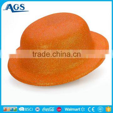 Elegant Black Stripe Purple Carnival Hat for Promotion photo-4