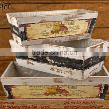 beauty antique flower market wooden crate