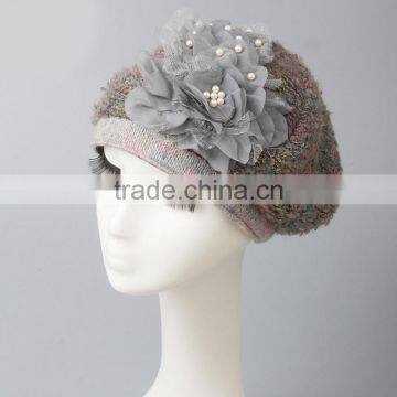 Custom Design High Quality Knitting Ivy Cap Fashion Ladies Ivy Cap With Your Own Logo photo-4
