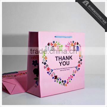 Colorful Printed Custom Made Paper Shopping Bags