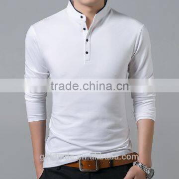 Wholesale Fashion Long Sleeve Polo T Shirt for Men photo-5
