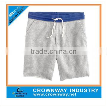 men's french terry sweat pants in grey