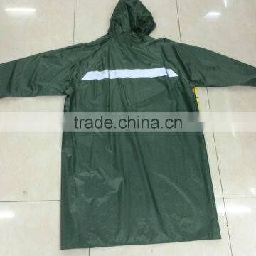 Different Colors Adult 100% PVC Rubber Raincoat With Customer' S Logo photo-2