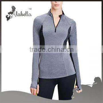 Hoodie Mesh paneled cardio pullover