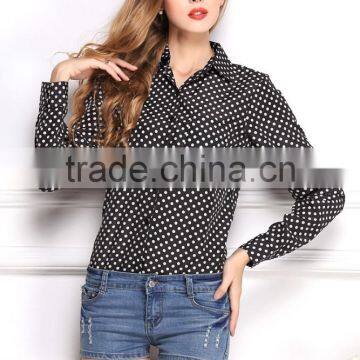 Newest Best Summer Temperamen Fashion Shirt Ladies Blouse Latest Shirt Designs for Women Office photo-5