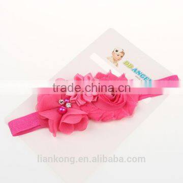 Organza Ribbon Flower Headband,headband Flower,flower Headband for Kids photo-3