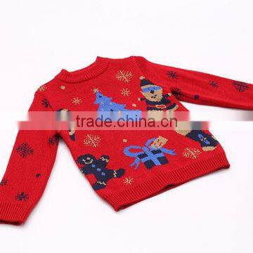 Fashion Party Christmas Trees Apparel Knits Red Sweater Christmas Jumpers photo-2