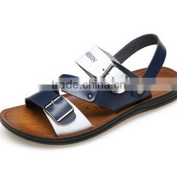 Zm35382a Casual Leather Sandals Simple Large Size Shoes for Men photo-5