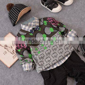 S15312A 2017 New Design Casual Long Sleeve Cute Boys Sweater photo-5