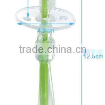 Funny Silicone Baby Toothbrush Silicone Toothbrush Teething Toothbrush for Infant photo-2