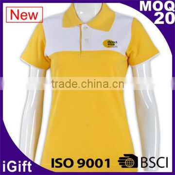 BSCI Wholesale Hot Selling new design custom slim fit polo shirt