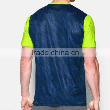 Body Building Wear Printed Logo Round Neck Training Mens Fitness T Shirt photo-3