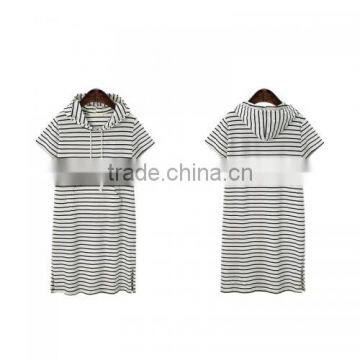 2017 New Fashion Cotton Plus Size T-shirt Dress photo-3