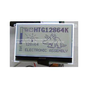 128*64dots Gaphic LCD Module FSTN-,positive I2C Interface photo-2