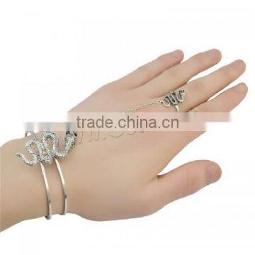 2017 New Fashion Ring Bracelet Zinc Alloy Snake Serpent Plated Plating Oval Chain photo-2
