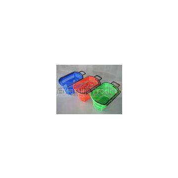 High Performance Supermarket Shopping Baskets Lightweight 20L - 68L Capacity
